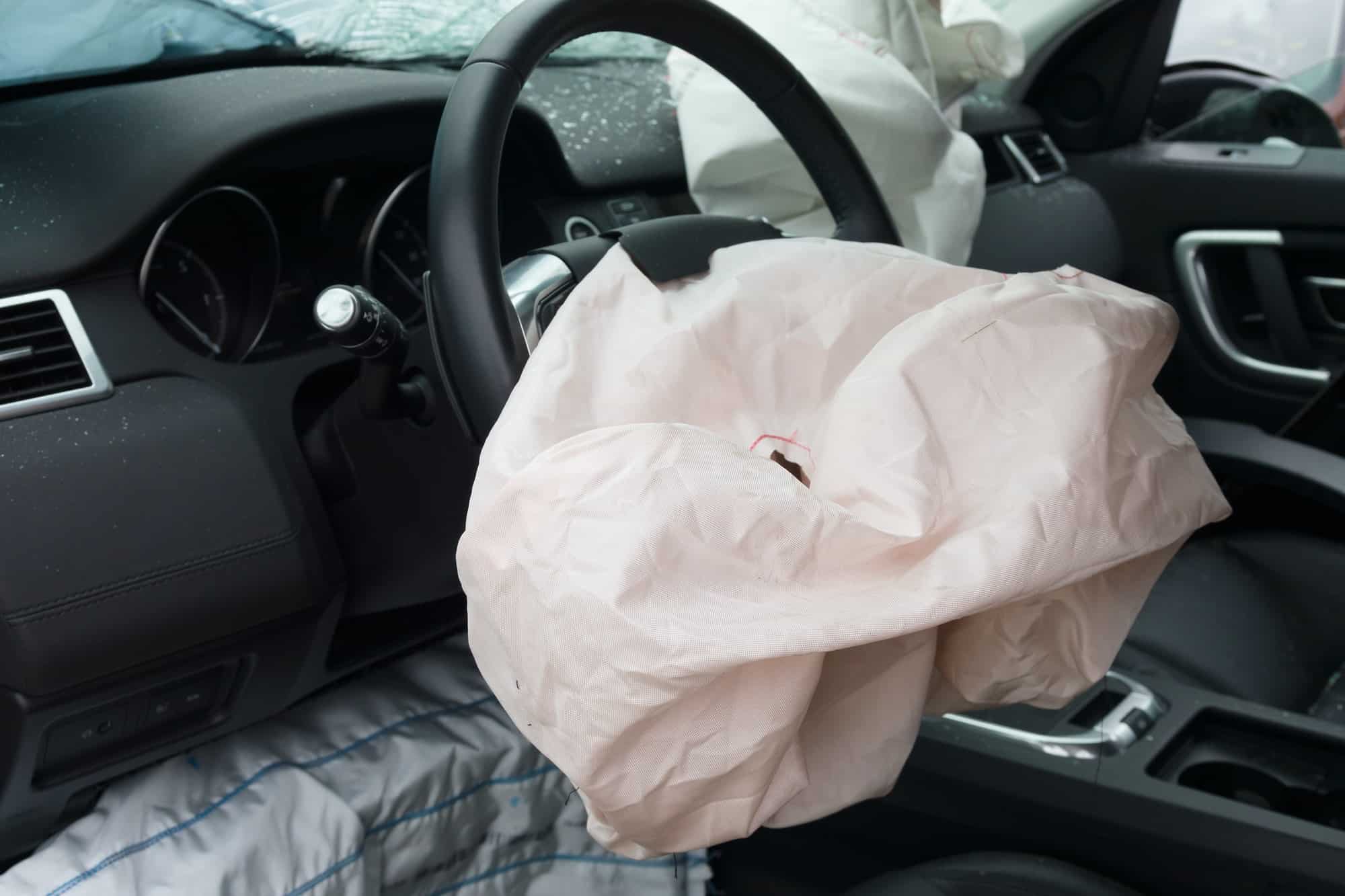 Vehicle Crash and Airbag Deployment